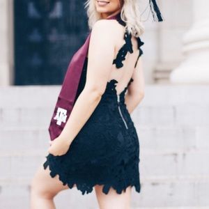 Saylor Free People Low Back Lace Dress